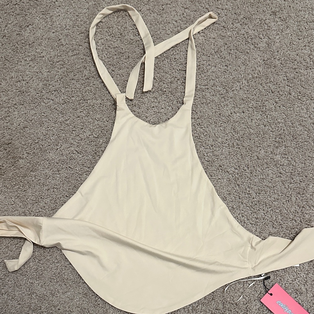 Edikted Cream Tank Top